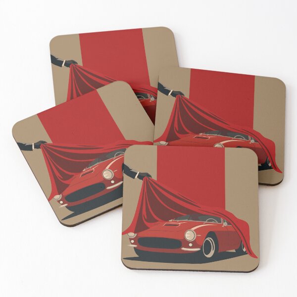 Item preview, Ferrari Reveal Print, Vintage Ferrari Art, Luxury Car Print, Minimalist Automotive Decor, Ferrari Unveiling Artwork designed and sold by Studio pod Burom.