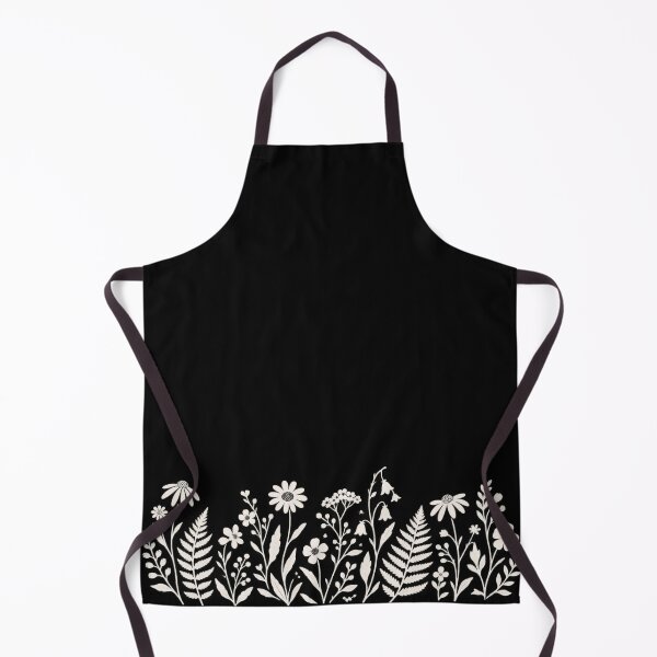 Artikelvorschau, Wildblumen-Silhouette, botanischer Cottagecore-Blumenstil entworfen und verkauft von Lily-and-Lyle.