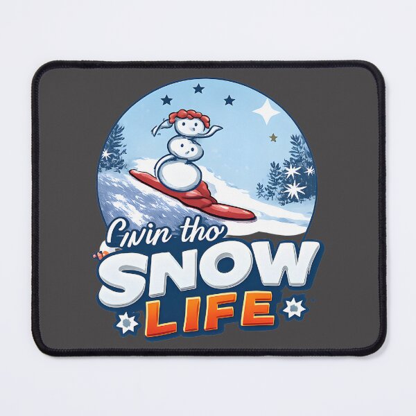 Item preview, Frosty the Snowman Enjoying a Day at the Golf Course Winter Design designed and sold by yellingberry.