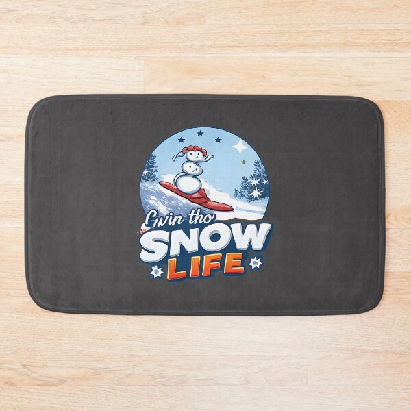 Item preview, Frosty the Snowman Enjoying a Day at the Golf Course Winter Design designed and sold by yellingberry.