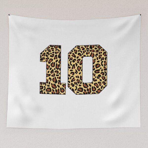 Item preview, 10th Birthday, leopard print number 10 designed and sold by TypeMisbehaving.