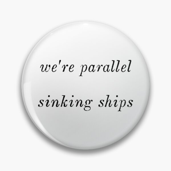 Item preview, we're parallel sinking ships designed and sold by geeksvintage.