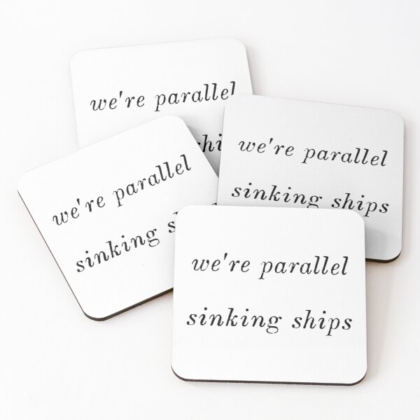 Item preview, we're parallel sinking ships designed and sold by geeksvintage.