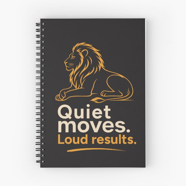 Aperçu de l'œuvre Des actions discrètes pour des résultats éclatants. Motivation d'entrepreneur. Design minimaliste pour fondateurs de startups. créée et vendue par Bennie Singh.