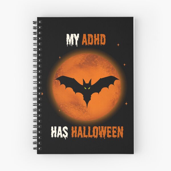 Item preview, My ADHD Has Halloween Funny ADHD Halloween Bat designed and sold by T-version.
