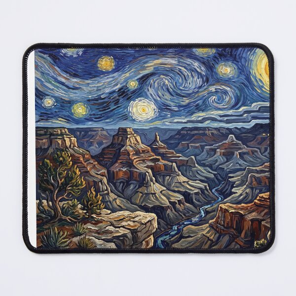 Item preview, Grand Canyon Starry Night Historical Landscape designed and sold by Bad-Decisions-Designs.