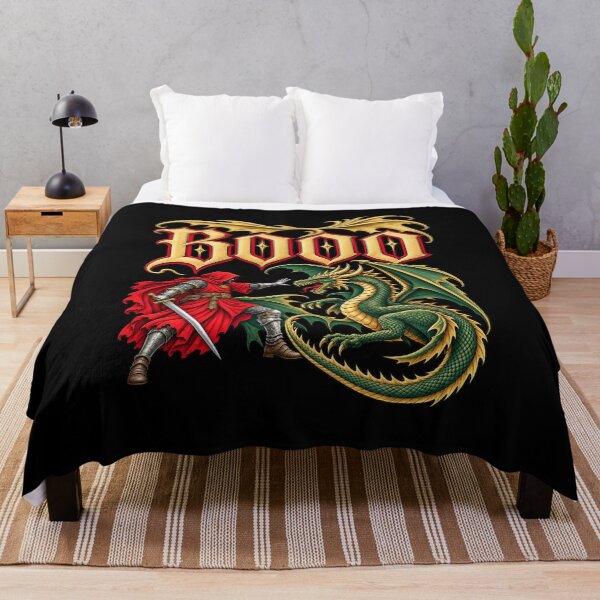 Item preview, Medieval Knight Dragon Boop Funny Renaissance Fantasy T-Shirt designed and sold by Trendably.