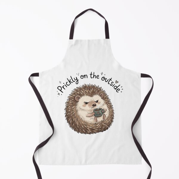Item preview, Prickly on the Outside Funny Introvert Hedgehog Quote designed and sold by Arc2020.