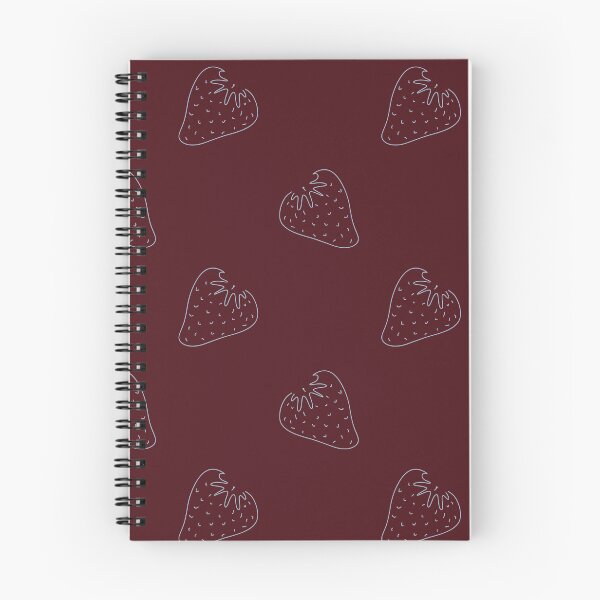 Item preview, Copy of Moody Burgundy Strawberry Pattern - Deep Cherry Red Winter Aesthetic Pattern - Coquette Winter Vibe designed and sold by AliaaSaleh56-.