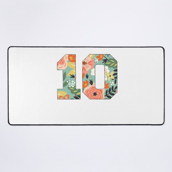 Item preview, 10th Birthday, Flowers print number 10 designed and sold by TypeMisbehaving.