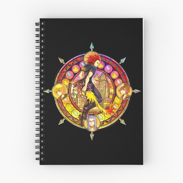 Aperçu de l'œuvre Axel Vitrail Kingdom Hearts créée et vendue par Lali-Holley.