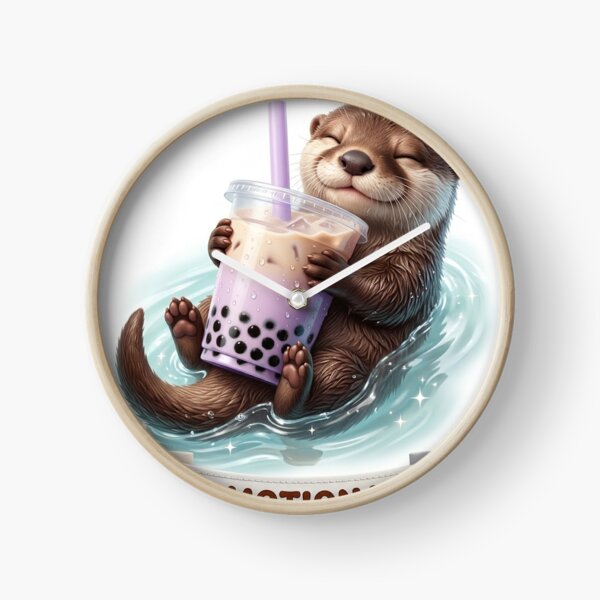 Item preview, Emotional Support Boba Cute Otter designed and sold by LaunchLabs26.