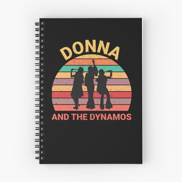 Item preview, Donna And The Dynamos Retro Sunset Design designed and sold by Cut-out-idols.