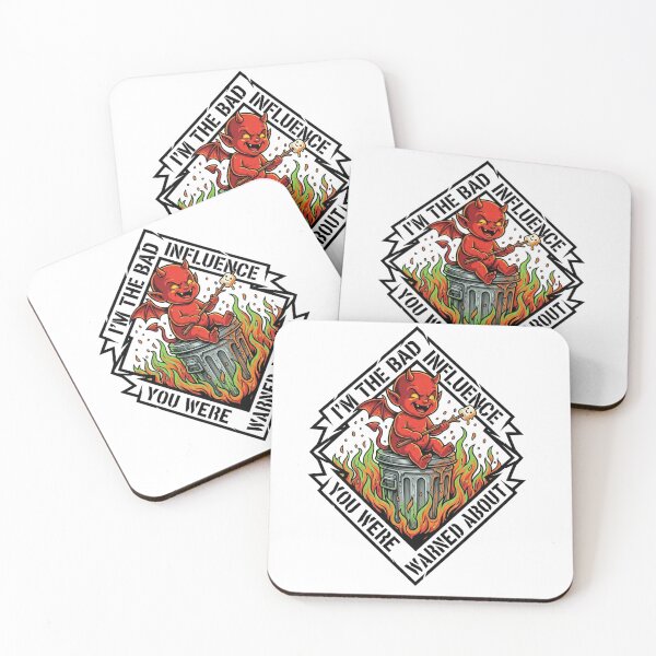 Item preview, I'm The Bad Influence You Were Warned About Funny Devil designed and sold by LaunchLabs26.
