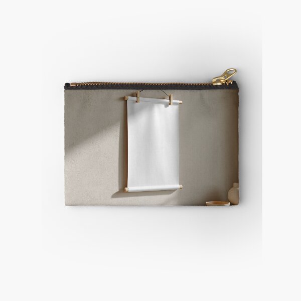 Item preview, A blank poster secured by wooden clips against designed and sold by ckybe.