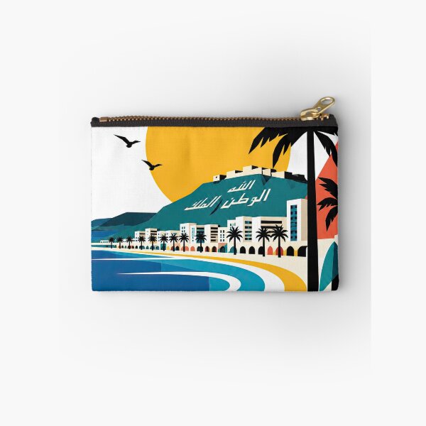 Item preview, Retro travel poster depicting Agadir, Morocco, with a designed and sold by ckybe.