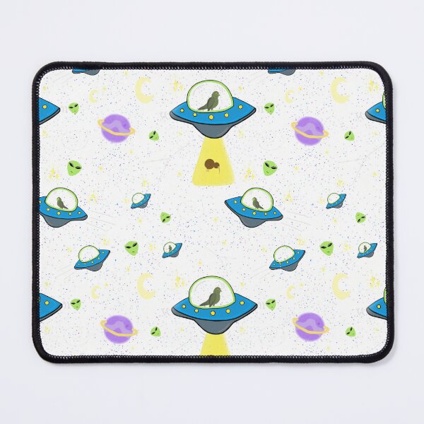 Item preview, Alien Invasion: New Zealand Native Birds Illustration Seamless Pattern designed and sold by FerrellDesigns.