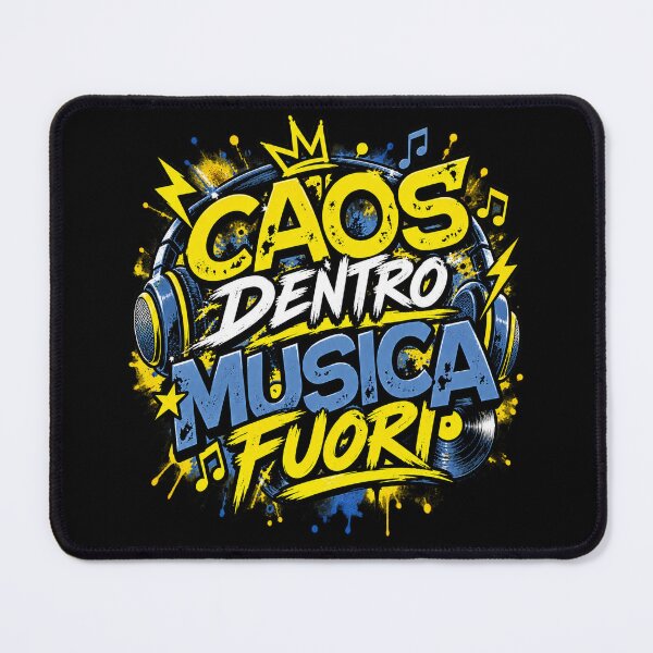 Item preview, Caos Dentro Musica Fuori – Italian Music Graffiti Design designed and sold by MetaModel Editions.