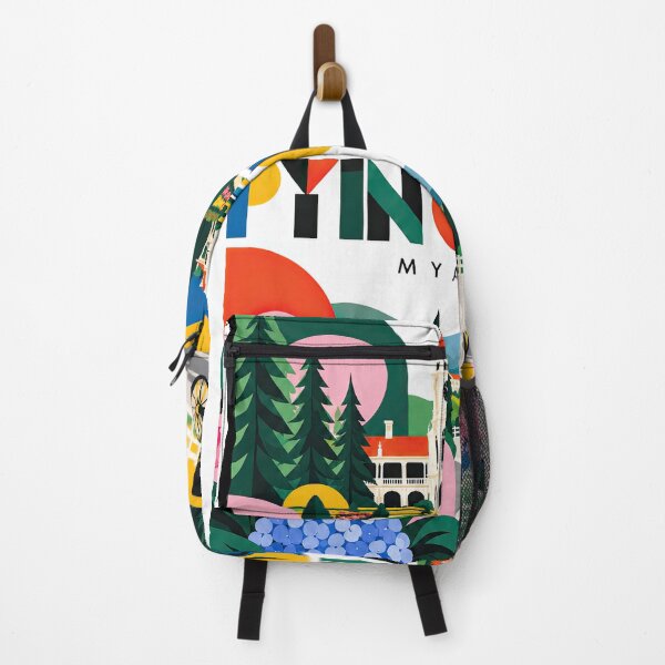 Item preview, Colorful travel poster illustration featuring Pyin Oo Lwin, designed and sold by ckybe.