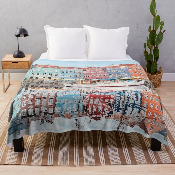 Item preview, Copenhagen Denmark Cityscape – Scandinavian Wall Art designed and sold by POSTERIOCREW.