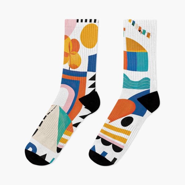 Item preview, Colorful geometric Nepal travel poster featuring a stylized designed and sold by ckybe.