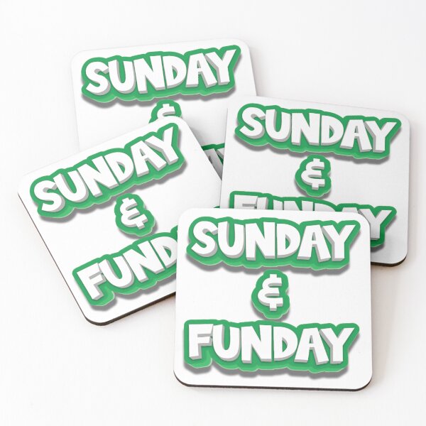 Item preview, Sunday and Funday Funny Weekend Vibes Cute Typography Design designed and sold by Creative Global.