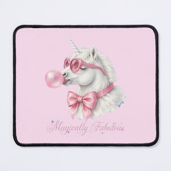Item preview, Magically Fabulous Unicorn - Cute Pink Coquette Unicorn designed and sold by Vibe-Vary.
