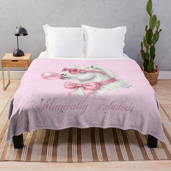 Item preview, Magically Fabulous Unicorn - Cute Pink Coquette Unicorn designed and sold by Vibe-Vary.