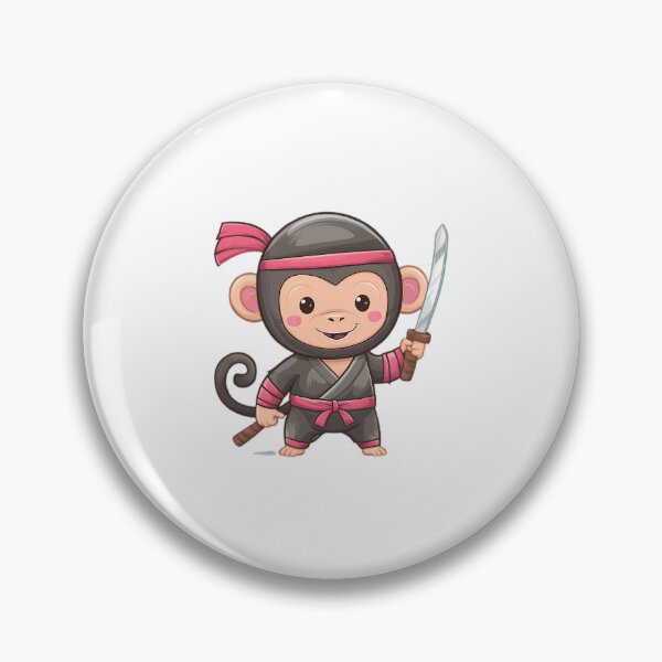 Item preview, Monkey Ninja  designed and sold by lilahhu-tchins.