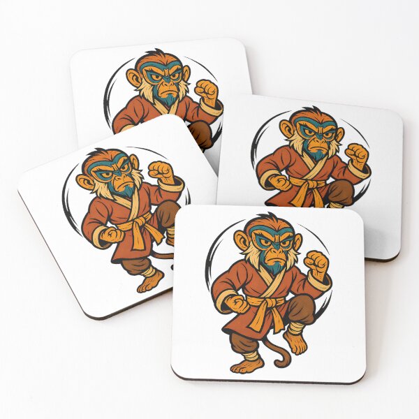 Item preview, Monkey Warrior  Martial Arts Fighter designed and sold by lilahhu-tchins.