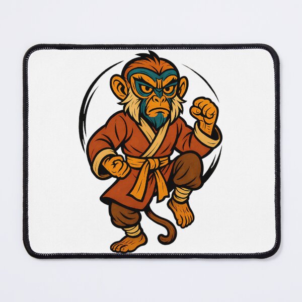 Item preview, Monkey Warrior Martial Arts Fighter designed and sold by lilahhu-tchins.