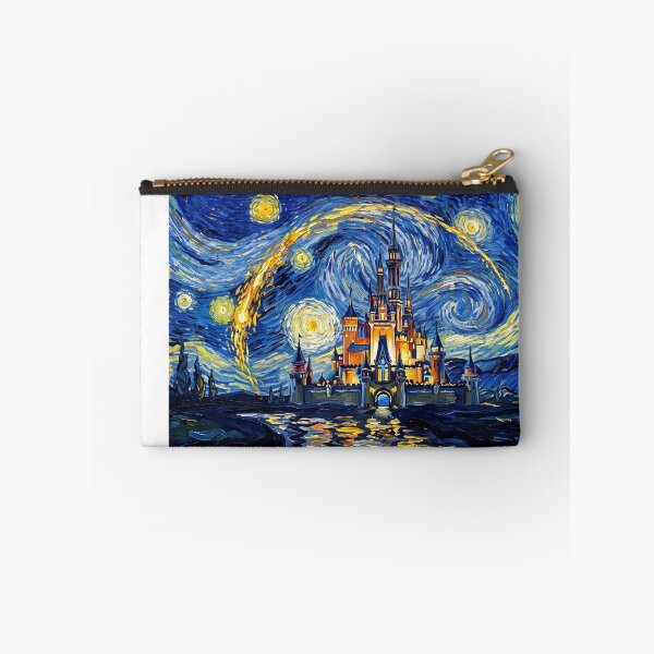Item preview, Magic Castle Starry Night Historical Landscape designed and sold by Bad-Decisions-Designs.