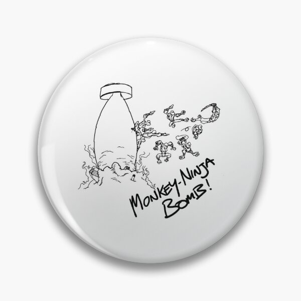 Item preview, Monkey-Ninja Bomb - Light designed and sold by lilahhu-tchins.