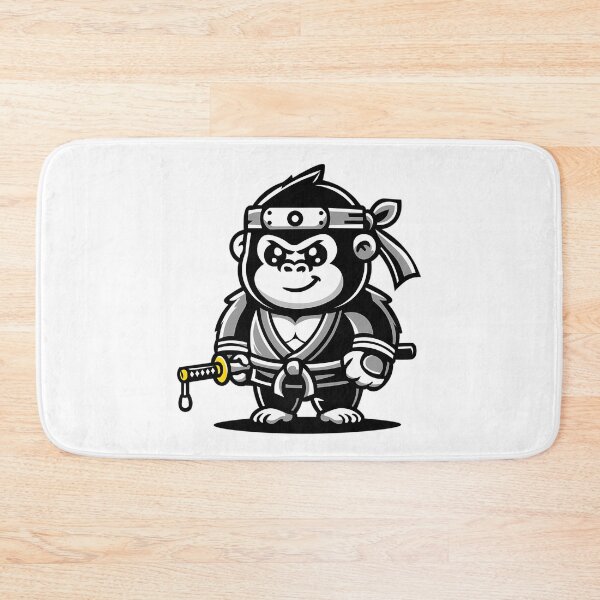 Item preview, Ninja Gorilla Warrior designed and sold by lilahhu-tchins.