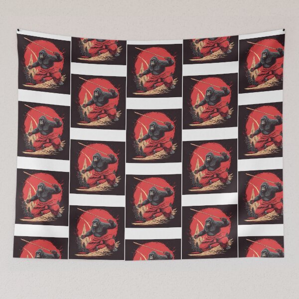 Item preview, Ninja Gorilla Japan designed and sold by lilahhu-tchins.
