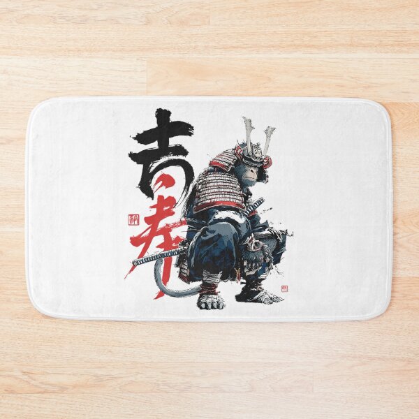 Item preview, Ukiyo-E Monkey Chimp In Samurai Armor designed and sold by lilahhu-tchins.