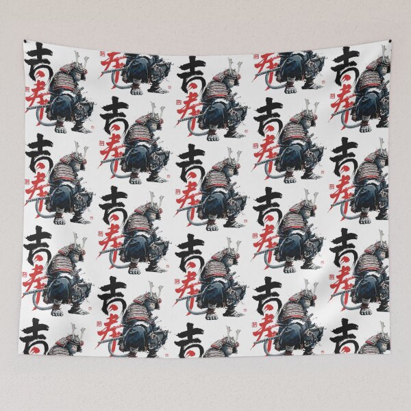 Item preview, Ukiyo-E Monkey Chimp In Samurai Armor designed and sold by lilahhu-tchins.