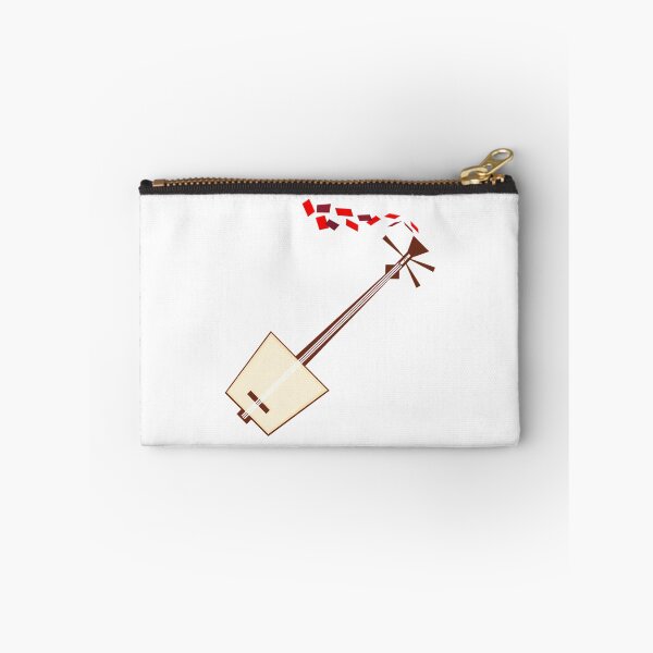 Item preview, While My Shamisen Gently Weeps (Red) designed and sold by lilahhu-tchins.