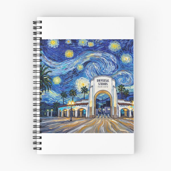 Item preview, Universal Studios Gate Starry Night Historical Landscape designed and sold by Bad-Decisions-Designs.