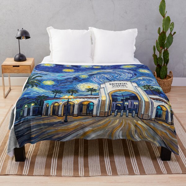 Item preview, Universal Studios Gate Starry Night Historical Landscape designed and sold by Bad-Decisions-Designs.