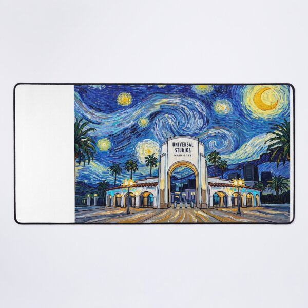 Item preview, Universal Studios Gate Starry Night Historical Landscape designed and sold by Bad-Decisions-Designs.