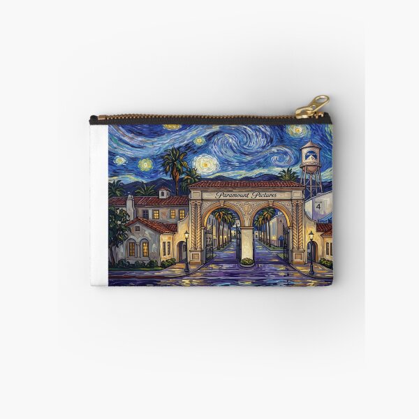 Item preview, Paramount Pictures Gate Starry Night Historical Landscape designed and sold by Bad-Decisions-Designs.