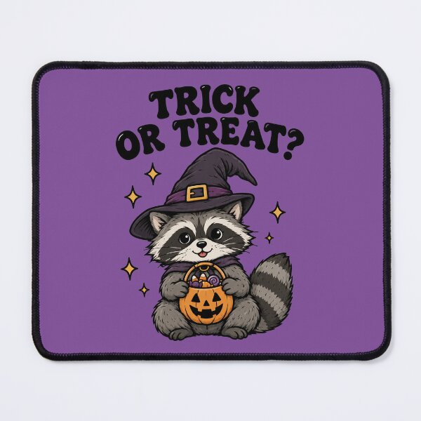 Item preview, Trick or Treat Raccoon – Halloween Trick or Treating Design designed and sold by kstheladesigns.