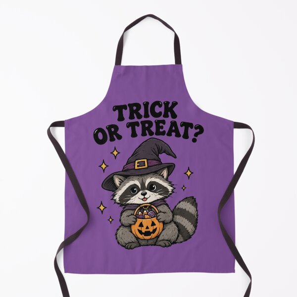 Item preview, Trick or Treat Raccoon – Halloween Trick or Treating Design designed and sold by kstheladesigns.