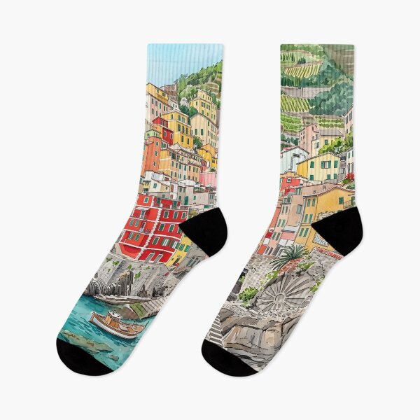 Item preview, Cinque Terre Italy Coastal Wall Art – Italian Riviera designed and sold by POSTERIOCREW.