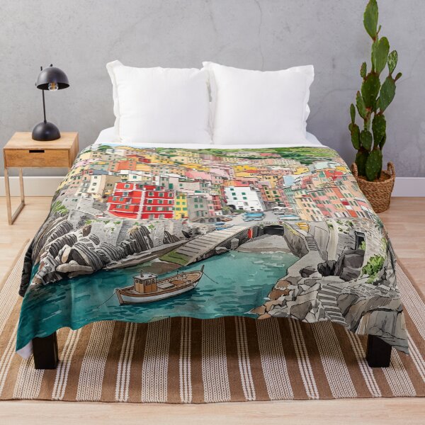 Item preview, Cinque Terre Italy Coastal Wall Art – Italian Riviera designed and sold by POSTERIOCREW.