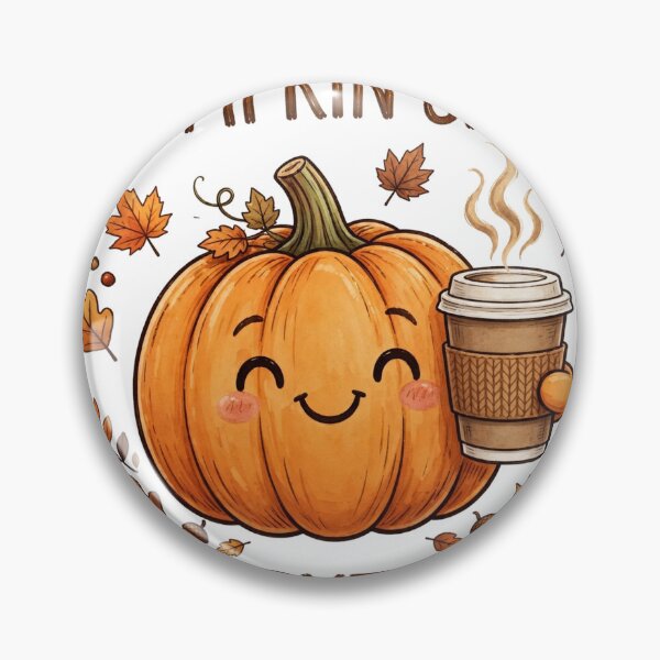 Item preview, Pumpkin Spice Everything Funny Fall Coffee Sticker designed and sold by Gurrteg.