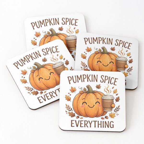 Item preview, Pumpkin Spice Everything Funny Fall Coffee Sticker designed and sold by Gurrteg.