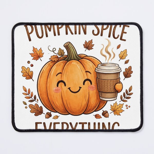 Item preview, Pumpkin Spice Everything Funny Fall Coffee Sticker designed and sold by Gurrteg.