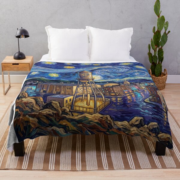 Item preview, Warner Bros Backlot Starry Night Historical Landscape designed and sold by Bad-Decisions-Designs.